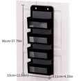 thumbnail image 2 of Door Hanging Organizer Nonwoven Shoe Holder Hanging Storage Bag with 4 Pockets, 2 of 4