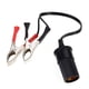 thumbnail image 1 of Adaptador de enchufe para encendedor de cigarrillos de 12 V CC con clip para terminal de batería de automóvil, 1 of 7