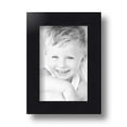thumbnail image 2 of ArtToFrames 4" x 6" Satin Black Picture Frame, 4x6 inch Black Wood Poster Frame (WOM-4654), 2 Pack, 2 of 7