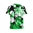 thumbnail image 3 of Luigi's Mansion Boo Scary Unisex Short-sleeve Shirt For Men Women Novelty 3D Print T-Shirt Soft Comfortable Tee Shirts, 3 of 7