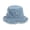 Blue, variant on All Season Minimalist Bucket Hat Soft Cotton UV Shield Foldable Packable Fisherman Hat for Outdoor Sports Vacation
