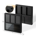 thumbnail image 3 of Challenge Coin Display Holder with Photo Frame Holds Three 6x4 Inch Photos & 17-30 Challenge Coin for Family Memories Collectors, 3 of 6