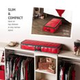 thumbnail image 6 of Homirary Wrapping Paper Storage Containers - Gift Wrap Organizer, Christmas Wrapping Paper & Holiday Accessories Storage Box, 1pc, Red, 6 of 8