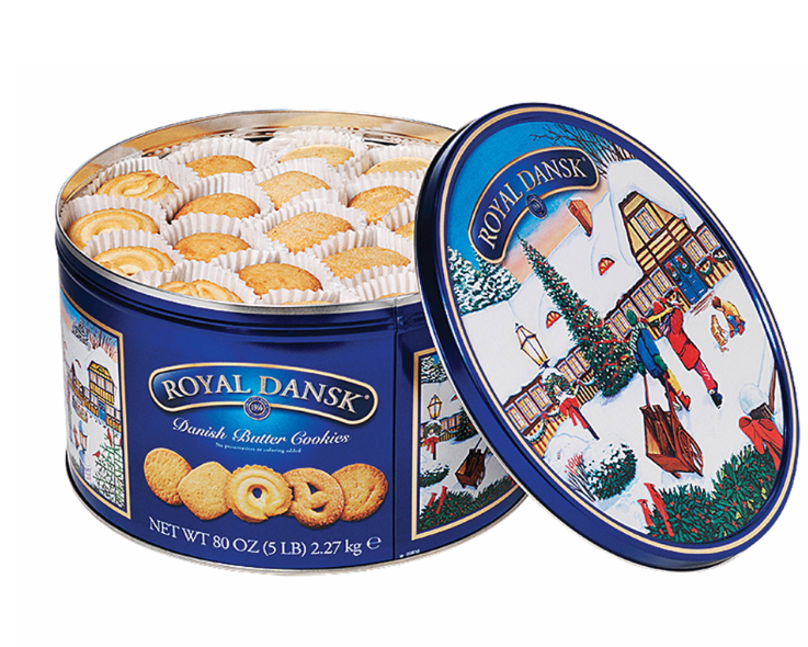 Royal Dansk Danish Butter Cookie Assortment, 5 lbs.