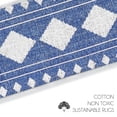 thumbnail image 5 of SussexHome Diamond Design 9" X 28" Stair Treads - 70 % Cotton Anti-Slip Carpet Strips for Indoor Stairs-Easy to Install Stair Treads with Double Adhesive Tape-Safe, Extra-Grip, 4-Pack-Navy, 5 of 9