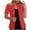 Red, variant on Lcziwo Coat Jackets for Women Solid Color Open Front Outerwear Short Sleeve Notch Collar Jackets Business Office Work Blazer 2025 Black,XXL