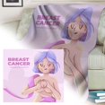thumbnail image 1 of En: Con Nuestra Manta Con Estampado De Concienciación Sobre El Cáncer De Mama, Una Muestra De Fortaleza., 1 of 5