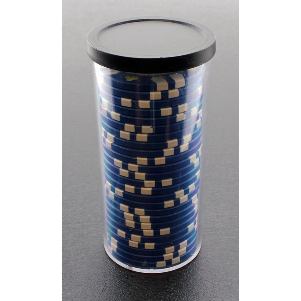 25pc Poker Chip Storage Tube 4pcs