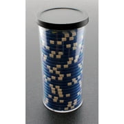 25pc Poker Chip Storage Tube 4pcs by