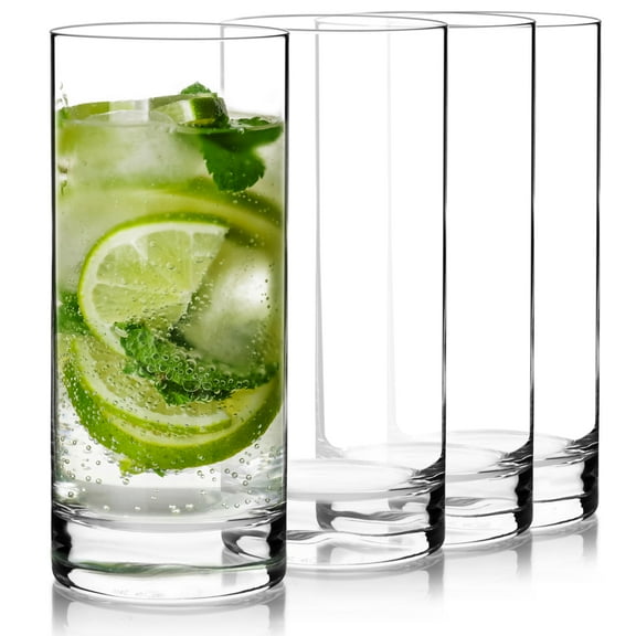 Luigi Bormioli Set of 4 Classico Tall Beverage Glasses, One Size