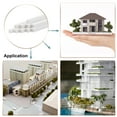 thumbnail image 5 of Unique Bargains 5mmx5mmx250mm White Plastic Model Rod ABS Square Bar for Model Making DIY 10 Pack, 5 of 5