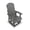 grey, variant on Mosbrisa HIPS Swivel Patio Glider, Poly Lumber All-Weather Resistant Outdoor Chair, Navy Blue