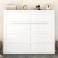 thumbnail image 2 of Triple Tree Adult Modern Queen Plywood PDF Murphy Bed, White, 2 of 10
