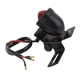 thumbnail image 3 of Luces Traseras de Motocicleta Sunnimix Soporte de Placa Negro Lente Roja Luz de Freno, 3 of 8