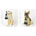 thumbnail image 5 of Garden Decoration Dog Statues Outdoor Golden Dog Puppy Statue with Solar Outdoor Figurine Light for Garden Yard, 5 of 8