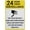 Warning Sign 3, variant on Caution PPE Gloves Required Metal Sign 8"x12" Rust Free Aluminum - Indoor Outdoor Use for Fence Yard, PPE Gloves Sign