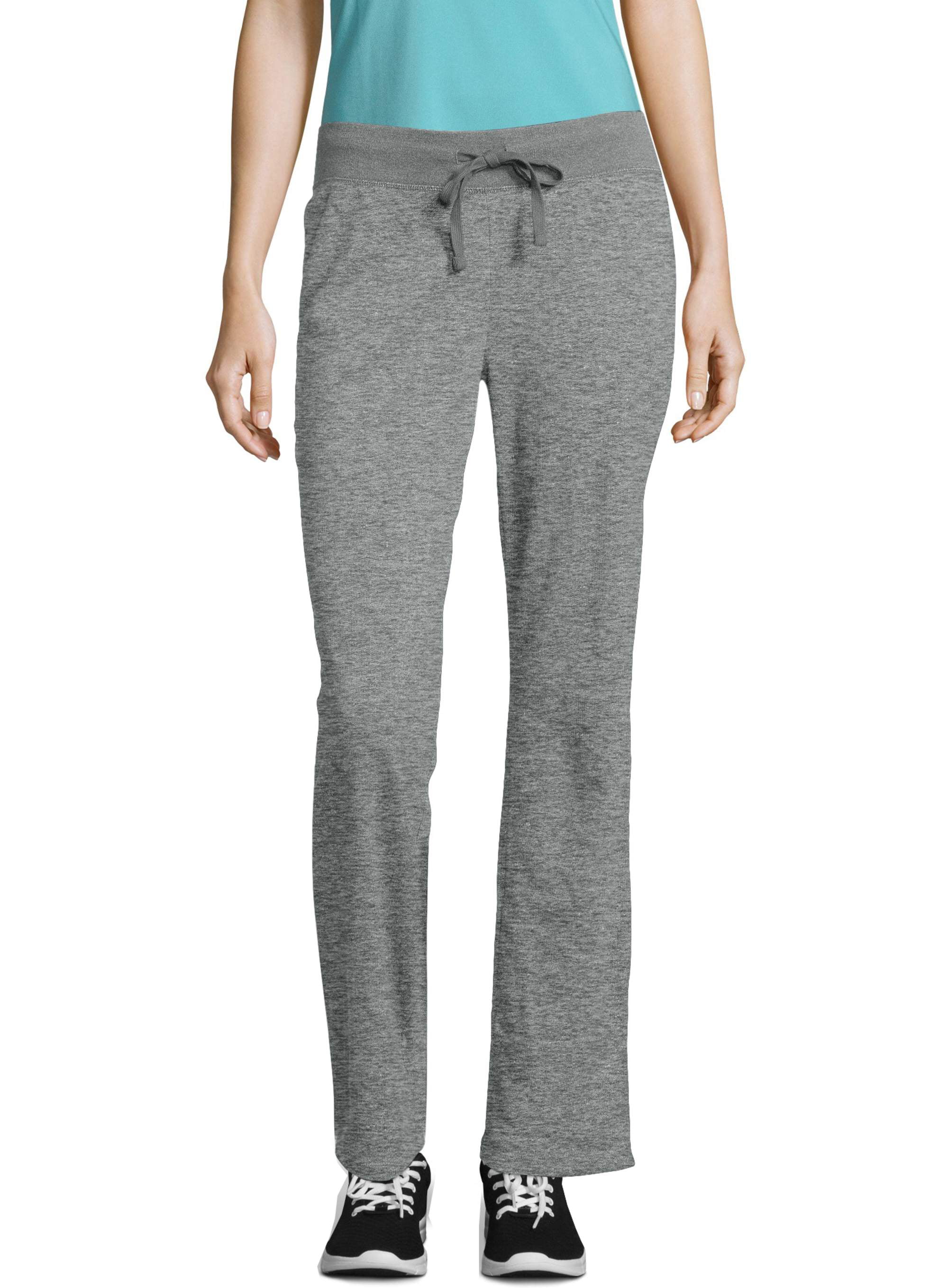 Hanes Women's French Terry Pant with Outside Drawcord - Walmart.com
