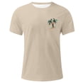thumbnail image 4 of JAJAHO Mens Short Sleeve Graphic Tees Summer Crewneck Top Shirt Beach Vacation T-Shirts Casual Daily Wear Stylish Tops, 4 of 4