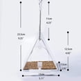 thumbnail image 5 of Clear Window Bird Feeder with Strong Suction Cups for Outside, Acrylic Triangle Square Bird House for Hanging, Large Outdoor, 5 of 5