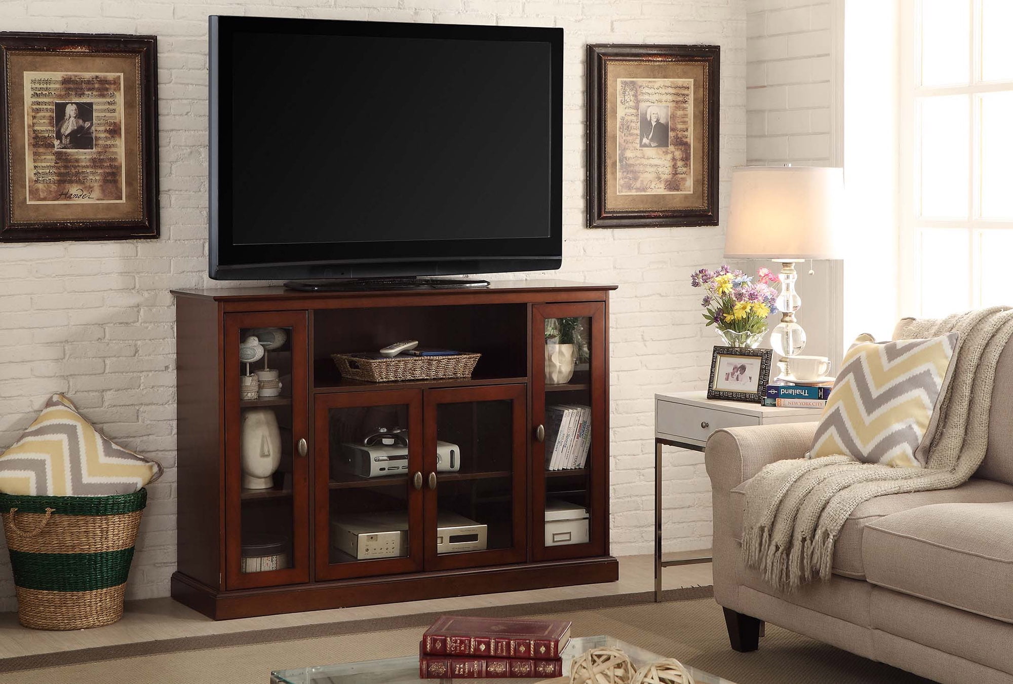 Convenience Concepts Designs2go Summit Highboy Tv Stand Multiple Finishes