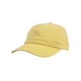 thumbnail image 1 of Top Headwear Low Profile Adjustable Baseball Cap - Yellow, 1 of 2