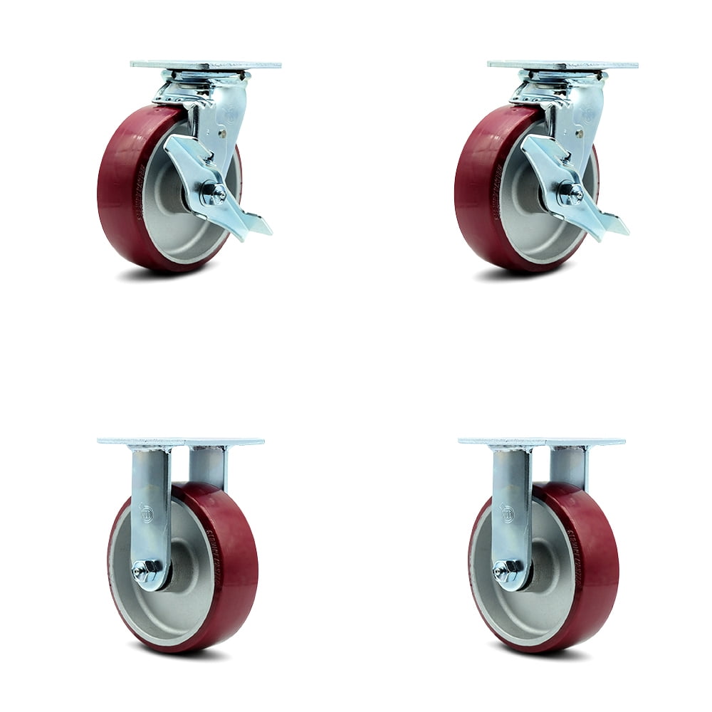 Caster Wheels Rubber Wheel 1.0/1.5/2.0 Inch Casters Nylon Plunger Universal Caster Furniture Casters Electrical Plastic Wheel BY ZHCH Color : 5PCS, Size : 1.5 Inch Caster Wheels Rubber Wheel 1.0/1.5/2.0 Inch Casters Nylon Plunger Universal Caster Furniture Casters Electrical Plastic Wheel BY ZHCH Color : 5PCS, Size : 1.5 Inch
