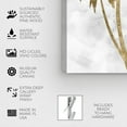 thumbnail image 4 of Wynwood Studio Floral and Botanical Wall Art Canvas Prints 'Palm Tree Gold III' Trees - Gold, White, 4 of 5