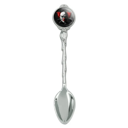 

Scary Clown Face Novelty Collectible Demitasse Tea Coffee Spoon