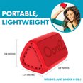 thumbnail image 5 of OontZ Solo Wireless Portable Bluetooth Speaker, Red, 5 of 9