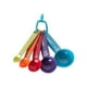 thumbnail image 2 of Juego de tazas y cucharas medidoras Farberware de plástico colorido de 9 piezas, 2 of 5