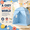 Blue,With Peach‑Skin Triangular Bunting Flags, variant on Sisticker Kids Play Tent, Pink Princess Indoor Tent for Girls, Single Child Bed Tent for Upper Bunk or Bedroom, Peach Skin Fabric, 78 x 56 x 52 in