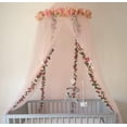 thumbnail image 4 of ZOELNIC Artificial Rose Vine Flowers with Green Leaves, 6 Vine Plant 8.3ft Hanging Fake Flower Garland, Roses Vine for Home Hotel Office Wedding Party Garden Craft Wall Decor Pink, 4 of 15