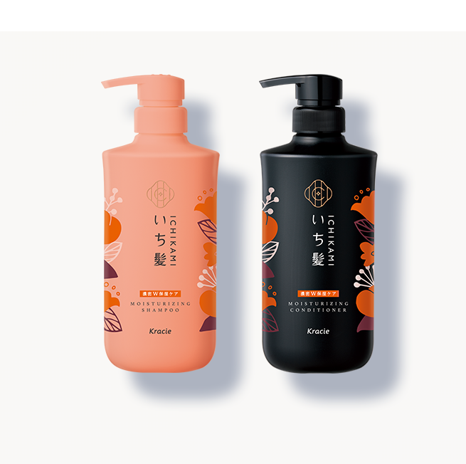 Ichikami Shampoo and Conditioner Moisturizing Set (480ml + 480ml