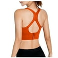 thumbnail image 4 of LISTHA Sports Bra High Impact Adjustable Criss Cross Back, Full Support for Large Bust No Bounce Ginger S, 4 of 5