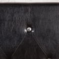thumbnail image 4 of Furniture of America Kylen Faux Leather Twin Headboard in Black, 4 of 6