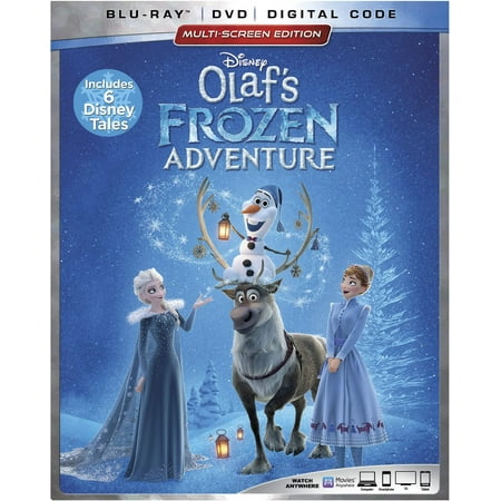 Olaf's Frozen Adventure Plus 6 Disney Tales (Blu-ray + DVD + Digital)