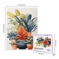 thumbnail image 4 of 500 PCS Modern Style Potted Plants 500 Piece Puzzle For Adults,Brain Challenge,Stress Relieving Pleasure,Charm Potted Plant Wooden Jigsaw Puzzles,Great For Relaxation And Display For Flower Lovers, 4 of 6