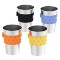 thumbnail image 1 of Set de 4 Tazas Magnéticas Colgantes Rich&Ray de Acero Inoxidable 350 mL, 1 of 6