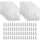 thumbnail image 1 of 8 Pcs Hinge Repair Plate, Kitchen Cupboard Cabinets Door Hinge Repair Plate, Stainless Steel Hinges Repair Plates, 1 of 5