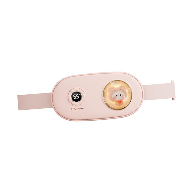 Almohadilla de calefacción eléctrica Yuyangstore Almohadilla térmica menstrual ajustable Rosado