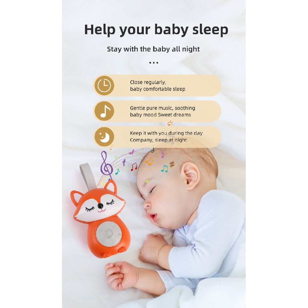 Baby Soothing White Noise Sleep Aid Music Player for Newborns and Infants Toy For Sleep Training And Relaxation