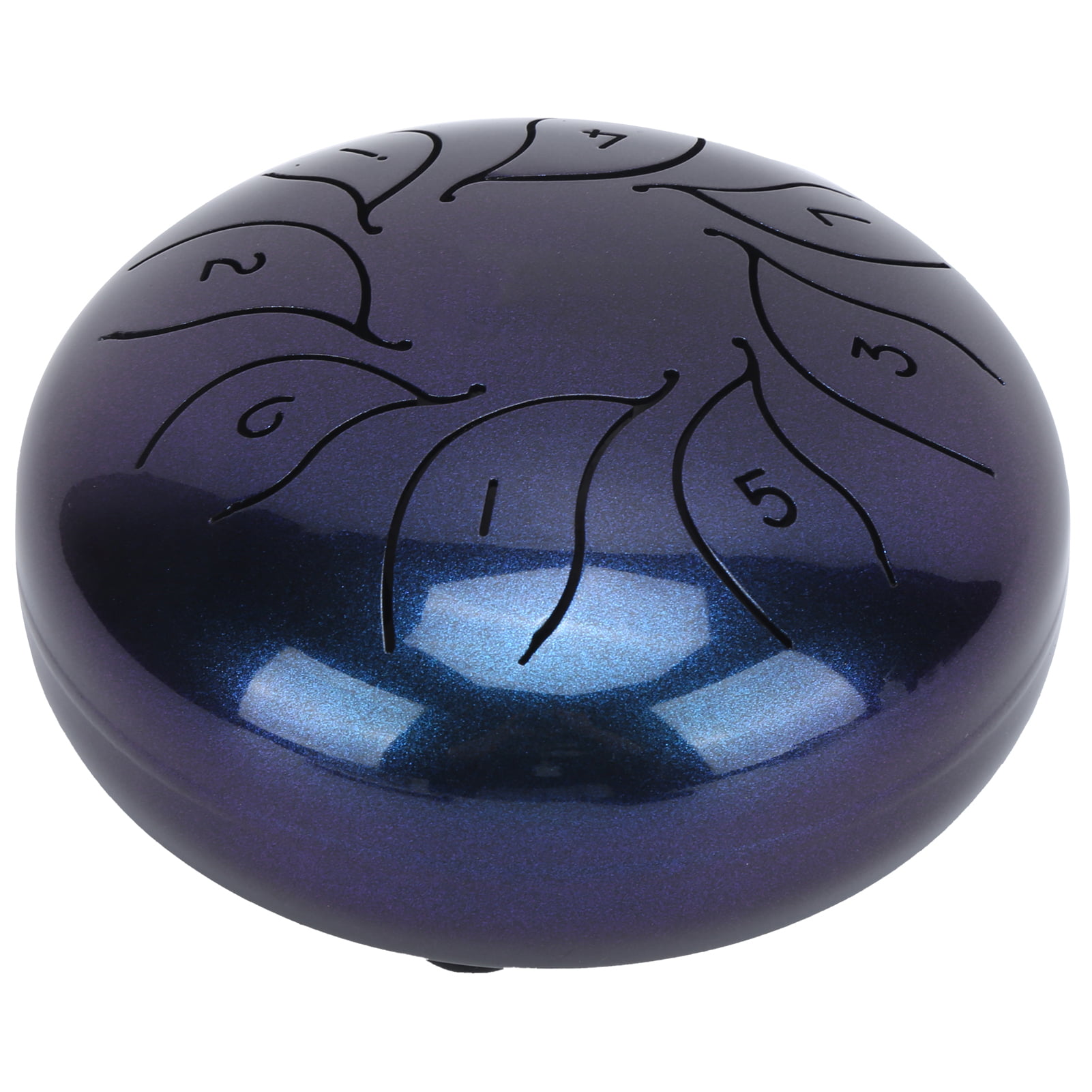 Blauw Halloween Vergevingsgezind Tongue Drum, Portable Clean Sound Handpan Easy Playing 5.5in Durable With  For Playing Star Sky Blue - Walmart.com