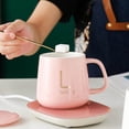 thumbnail image 2 of Taza de Ceramica Con Calentador Lucky Vingate Rosa, 2 of 4