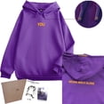 thumbnail image 1 of KPOP Sudadera Con Capucha BTS JIMIN With You Never Walk Alone Same Sudadera Bordada Tallas Grandes 2022 Estilo Coreano Nuevos Hombres / Mujeres Suéter Suelto Harajuku Fashion Street Hip Hop Chaqueta T, 1 of 3