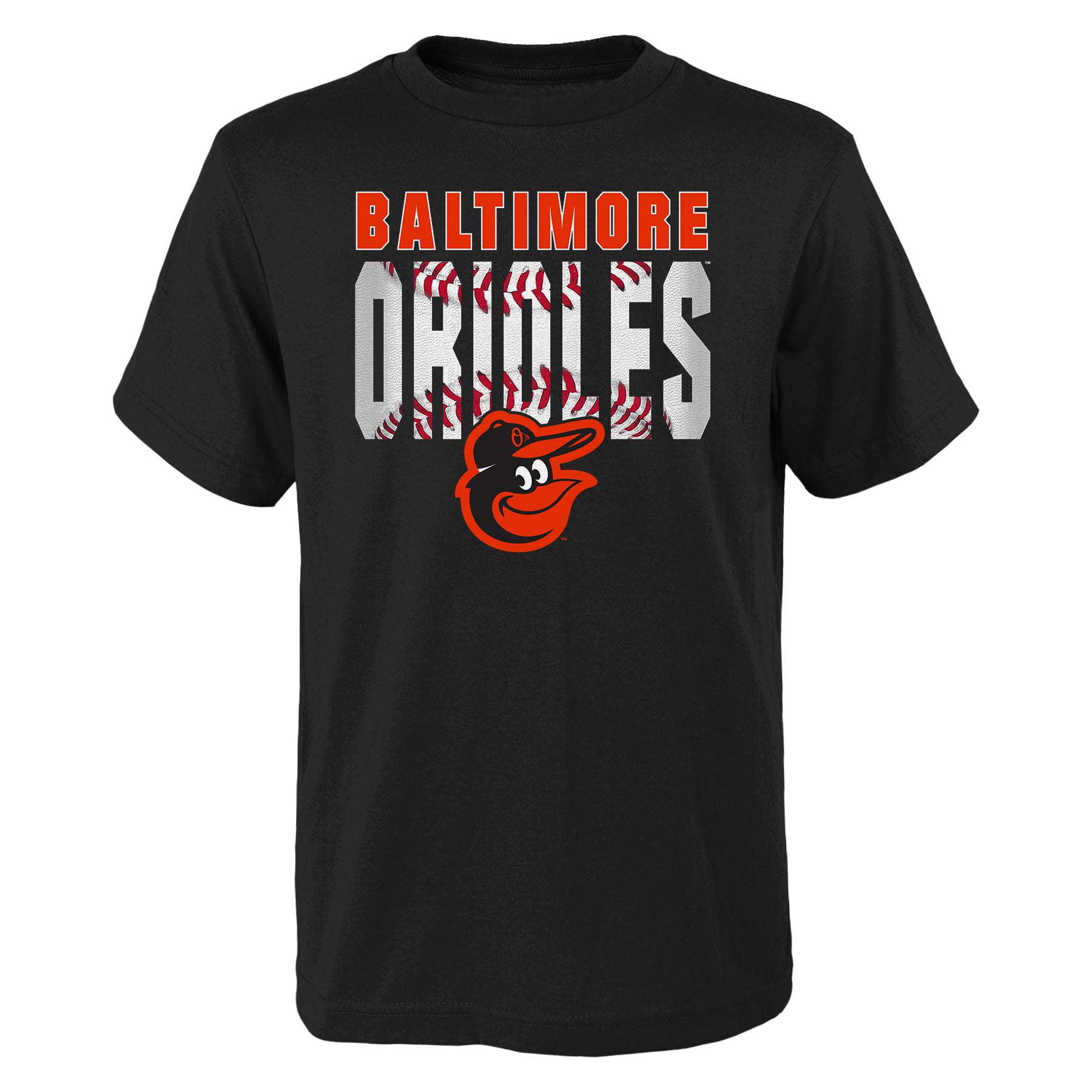 Youth Black Baltimore Orioles T-Shirt - Walmart.com