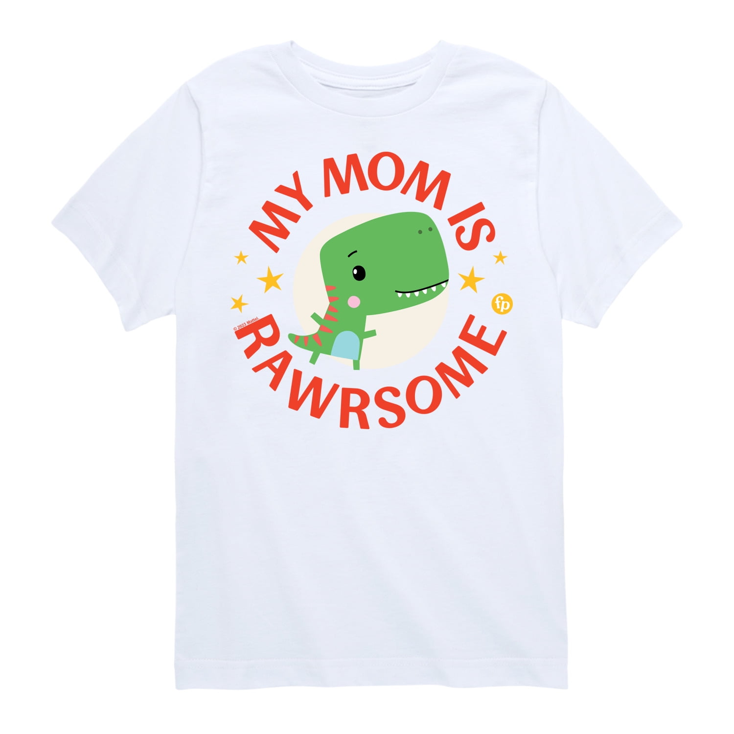 Fisher-Price - Rawrsome Mom Short Sleeve Graphic T-Shirt