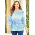 thumbnail image 3 of Catherines Women's Plus Size Santa Fe Peasant Top, 3 of 3
