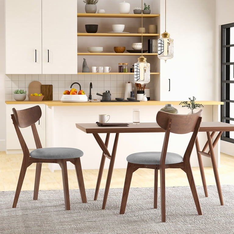 Curved Back Dining Room Chairs