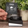 thumbnail image 4 of Dad I Know You Have Loved Me Men's Cross Bracelet - Vegan Leather with Stainless Steel, 4 of 14