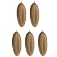 thumbnail image 1 of 5X Nordic Decorative Tray Gold Leaves Shape Serving Tray Jewelry Pallet Fruit Snack Dish Table Storage Organizer (Small), 1 of 5